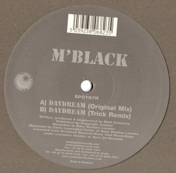 ・アーティスト M' Black ・タイトル Daydream ・レーベル・型番 Spot On Records SPOT57R ・フォーマット 12インチレコード ・コンディション(盤) 良い (VG+) ・コンディション(ジャケット) 良い (VG+) ・コンディション(帯) オビなし ・特記事項 【レーベルに書き込み】【カバーにシール付着】 サンプル画像です。実際の商品の画像ではありません 商品写真はバーコード/カタログ番号に対応したサンプル画像ですので、お送りする商品の画像ではありません。帯やライナーなどの付属品は、特記事項に記載されている場合のみ含まれます。プロモやカラーレコードなどの仕様についても、該当する場合のみ特記事項に記載しています。 【ご購入前に必ずご確認ください】 ・本店サイト(www.recordcity.jp)とは価格、送料が違います ・本店サイト、その他支店のオーダーとは同梱発送できません ・注文確定後に別の注文を頂いた場合、注文同士の同梱は致しかねます。 ・別倉庫から発送しているため、店頭受け渡しは対応しておりません ・一部商品は他の通販サイトでも販売しているため、ご注文のタイミングによっては商品のご用意ができない場合がございます。 ・土日祝日はお休みです 金曜・祝前日9時以降のご連絡またはご入金は、返答または発送が週明け・祝日明けに順次対応となります。 ・ご購入後のキャンセル不可 ご購入後のキャンセルはいかなる理由においてもお受けできません。ご了承の上、ご購入くださいませ。 ・日本郵便(ゆうパック/ゆうメール)によるお届けになります。 ・中古品であることをご理解ください 当ストアでは中古商品を主に販売しております。中古品であることをご理解の上ご購入ください。また、一部商品はRecordCityオンラインストアで試聴可能です。 ・返品について お客様のご都合による返品は一切承っておりません。 表記の内容と実際の商品に相違がある場合、また針飛び等で返品・返金をご希望される場合は、商品の到着後1週間以内にご連絡ください。商品の返送をこちらで確認後、キャンセル・返金を行います。 コンディションVG以下の商品は返品できません。プレイに影響のない表面のこすれ傷、プレス起因のノイズ盤は返品の対象外です。 【コンディション表記】 ・ほぼ新品(M-)(Like New) 完全な新品。未使用。当店ではほぼ使用しません ・非常に良い(EX)(Excellent) 中古盤として美品な状態。わずかな経年を感じるものの傷みを感じさせない、当店基準で最高の状態 ・良い(VG+)(Very Good Plus) 丁寧に扱われた中古品で、軽い使用感がみられる。 ・可(VG)(Acceptable) 使い込まれた中古品で、「良い」よりもさらに使用感がみられる。 ・悪い(VG-)(Bad) 状態が悪いアイテム。使用の保障はなく、再生不可、針飛び、目立つノイズがあるかもしれない。状態によるクレーム不可。返品不可。 ・非常に悪い(G)(Very Bad) 「悪い」よりさらに状態が悪いアイテム。使用の保障はなく、再生不可、針飛び、目立つノイズがあるかもしれない。状態によるクレーム不可。返品不可。 ・ジャンク(Fair)(Junk/Fair) 割れている、反っている、水ダメージがある、カビ、ジャケットが分離している、ひどい書き込み、ひどい擦れなど最低の状態。使用の保障はなく、再生不可、針飛び、目立つノイズがあるかもしれない。状態によるクレーム不可。返品不可。 ・ジャンク(Poor)(Junk/Poor) 割れている、反っている、水ダメージがある、カビ、ジャケットが分離している、ひどい書き込み、ひどい擦れなど最低の状態。使用の保障はなく、再生不可、針飛び、目立つノイズがあるかもしれない。状態によるクレーム不可。返品不可。