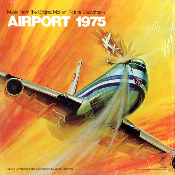 【中古】米LP OST, John Cacavas Airport 1975 MCA2082 MCA /00260
