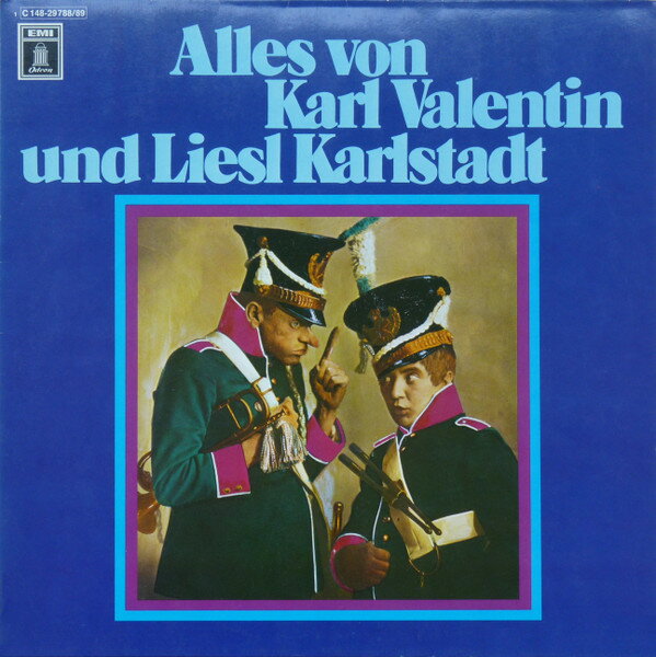 【中古】独2discs LP Karl Valentin Und Liesl Karlst Alles Von Karl Valentin Und Liesl Karlstadt 1C1482978889M EMI /00660