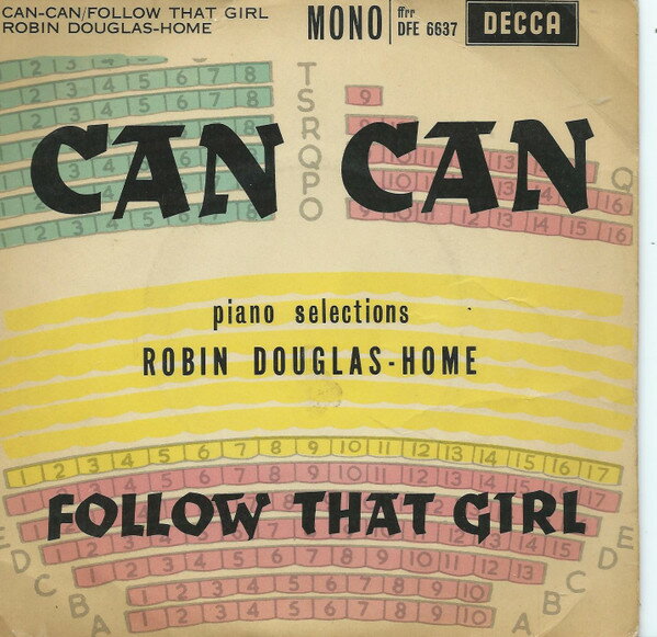 【中古】英7” Robin Douglas-Home Can Can / Follow That Girl DFE6637 Decca /00080