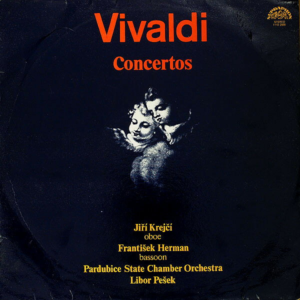 【中古】チェコスロバキアLP Vivaldi Concertos 11102666 Supraphon /00260