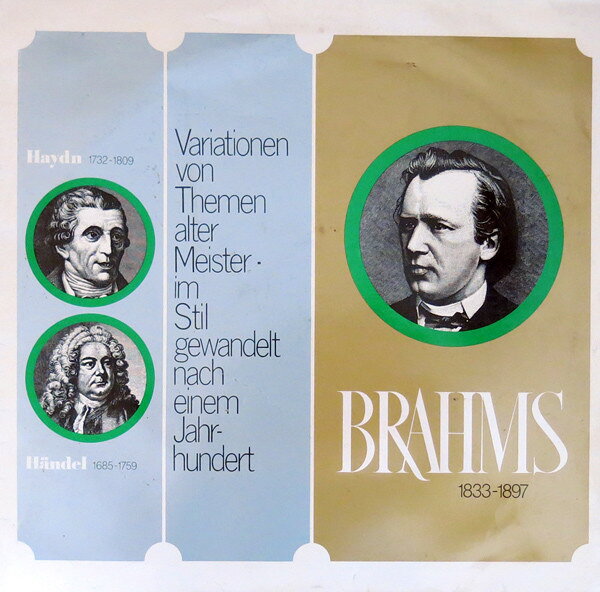 LP Brahms, Haydn, Handel Variationen Von Themen Alter Meister - Im Stil Gewa 077500 /00260