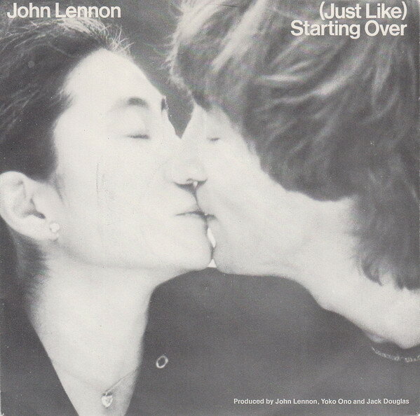【中古】英7” John Lennon (Just Like) Starting Over / Kiss Kiss Kiss K79186 GEFFEN /00...