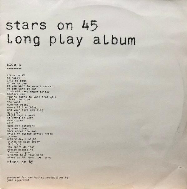 ・アーティスト Stars On 45 / Long Tall Ernie & The Shakers ・タイトル Long Play Album ・レーベル・型番 Mercury 6302129 ・フォーマット LPレコード ・コンディション(盤) 良い (VG+) ・コンディション(ジャケット) 可 (VG) ・コンディション(帯) オビなし ・特記事項 【カバーにキズ/ダメージ】 サンプル画像です。実際の商品の画像ではありません 商品写真はバーコード/カタログ番号に対応したサンプル画像ですので、お送りする商品の画像ではありません。帯やライナーなどの付属品は、特記事項に記載されている場合のみ含まれます。プロモやカラーレコードなどの仕様についても、該当する場合のみ特記事項に記載しています。 【ご購入前に必ずご確認ください】 ・本店サイト(www.recordcity.jp)とは価格、送料が違います ・本店サイト、その他支店のオーダーとは同梱発送できません ・注文確定後に別の注文を頂いた場合、注文同士の同梱は致しかねます。 ・別倉庫から発送しているため、店頭受け渡しは対応しておりません ・一部商品は他の通販サイトでも販売しているため、ご注文のタイミングによっては商品のご用意ができない場合がございます。 ・土日祝日はお休みです 金曜・祝前日9時以降のご連絡またはご入金は、返答または発送が週明け・祝日明けに順次対応となります。 ・ご購入後のキャンセル不可 ご購入後のキャンセルはいかなる理由においてもお受けできません。ご了承の上、ご購入くださいませ。 ・日本郵便(ゆうパック/ゆうメール)によるお届けになります。 ・中古品であることをご理解ください 当ストアでは中古商品を主に販売しております。中古品であることをご理解の上ご購入ください。また、一部商品はRecordCityオンラインストアで試聴可能です。 ・返品について お客様のご都合による返品は一切承っておりません。 表記の内容と実際の商品に相違がある場合、また針飛び等で返品・返金をご希望される場合は、商品の到着後1週間以内にご連絡ください。商品の返送をこちらで確認後、キャンセル・返金を行います。 コンディションVG以下の商品は返品できません。プレイに影響のない表面のこすれ傷、プレス起因のノイズ盤は返品の対象外です。 【コンディション表記】 ・ほぼ新品(M-)(Like New) 完全な新品。未使用。当店ではほぼ使用しません ・非常に良い(EX)(Excellent) 中古盤として美品な状態。わずかな経年を感じるものの傷みを感じさせない、当店基準で最高の状態 ・良い(VG+)(Very Good Plus) 丁寧に扱われた中古品で、軽い使用感がみられる。 ・可(VG)(Acceptable) 使い込まれた中古品で、「良い」よりもさらに使用感がみられる。 ・悪い(VG-)(Bad) 状態が悪いアイテム。使用の保障はなく、再生不可、針飛び、目立つノイズがあるかもしれない。状態によるクレーム不可。返品不可。 ・非常に悪い(G)(Very Bad) 「悪い」よりさらに状態が悪いアイテム。使用の保障はなく、再生不可、針飛び、目立つノイズがあるかもしれない。状態によるクレーム不可。返品不可。 ・ジャンク(Fair)(Junk/Fair) 割れている、反っている、水ダメージがある、カビ、ジャケットが分離している、ひどい書き込み、ひどい擦れなど最低の状態。使用の保障はなく、再生不可、針飛び、目立つノイズがあるかもしれない。状態によるクレーム不可。返品不可。 ・ジャンク(Poor)(Junk/Poor) 割れている、反っている、水ダメージがある、カビ、ジャケットが分離している、ひどい書き込み、ひどい擦れなど最低の状態。使用の保障はなく、再生不可、針飛び、目立つノイズがあるかもしれない。状態によるクレーム不可。返品不可。