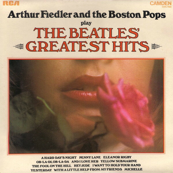 【中古】英LP Arthur Fiedler, Boston Pops Play The Beatles Greatest Hits CDS1143 RCA Camden /00260