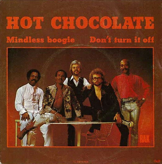 【中古】スカンジナビア7” Hot Chocolate Mindless Boogie / Dont Turn It Off 7C00662666 RAK /00080