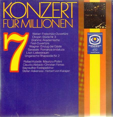 【中古】独LP Various Konzert Fur Millionen 7 2554004 Deutsche Grammophon /00260
