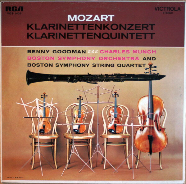 【中古】独LP Wolfgang Amadeus Mozart - Benn Benny Goodman Spielt Mozart VICS1402 RCA Victrola /0..