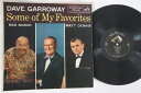 【中古】LP Dave Garroway, Matt Dennis, Red Norvo Some Of My Favorites LPM1449 RCA US /00260
