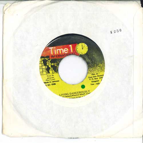 【中古】ジャマイカ7” Barrington Levy Living Dangerously (Remix) NONE TIME 1 INTERNATIONAL /00080 【中古】ジャマイカ7” Barrington Levy Living Dangerously (Remix) NONE TIME 1 INTERNATIONAL /00080