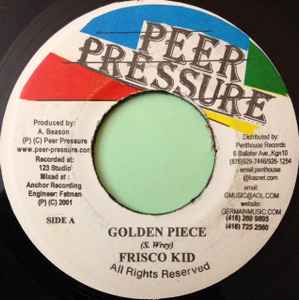 【中古】ジャマイカ7” Frisco Kid Golden Piece NONE Peer Pressure /00080 【中古】ジャマイカ7” Frisco Kid Golden Piece NONE Peer Pressure /00080