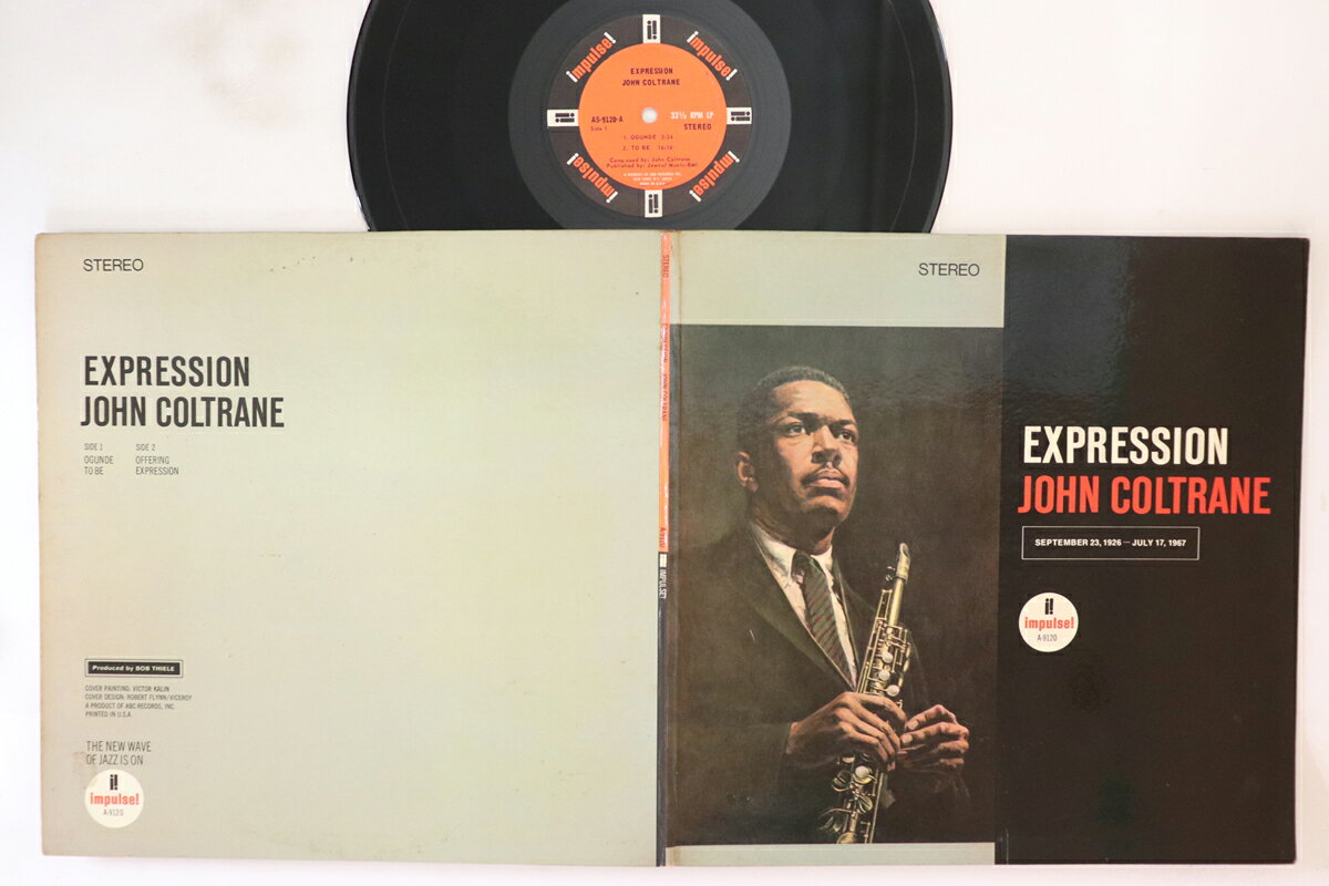 【中古】米LP John Coltrane Expression AS9120 IMPULSE /00400