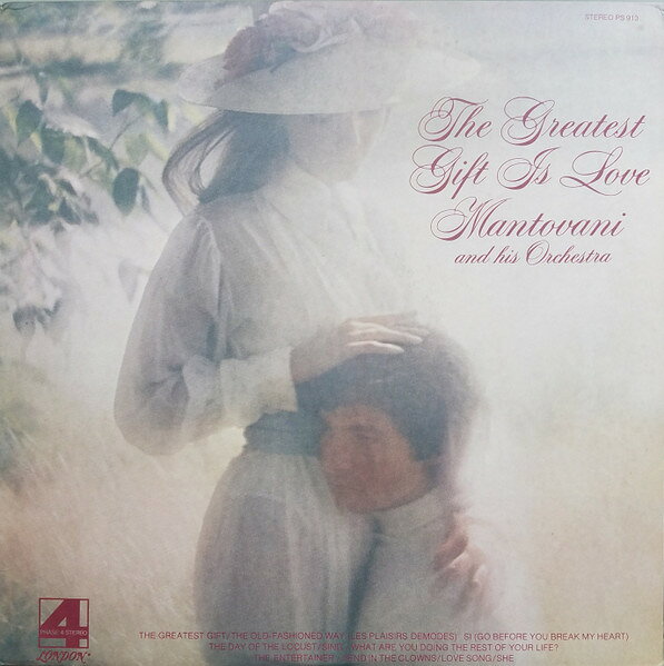 ・アーティスト Mantovani & His Orchestra ・タイトル The Greatest Gift Is Love ・レーベル・型番 LONDON RECORDS PS913 ・フォーマット LPレコード ・コンディション(盤) 良い (VG+) ・コンディション(ジャケット) 良い (VG+) ・コンディション(帯) オビなし ・特記事項 【盤に浅い跡】【盤汚れ】【カバー汚れ】 サンプル画像です。実際の商品の画像ではありません 商品写真はバーコード/カタログ番号に対応したサンプル画像ですので、お送りする商品の画像ではありません。帯やライナーなどの付属品は、特記事項に記載されている場合のみ含まれます。プロモやカラーレコードなどの仕様についても、該当する場合のみ特記事項に記載しています。 【ご購入前に必ずご確認ください】 ・本店サイト(www.recordcity.jp)とは価格、送料が違います ・本店サイト、その他支店のオーダーとは同梱発送できません ・注文確定後に別の注文を頂いた場合、注文同士の同梱は致しかねます。 ・別倉庫から発送しているため、店頭受け渡しは対応しておりません ・一部商品は他の通販サイトでも販売しているため、ご注文のタイミングによっては商品のご用意ができない場合がございます。 ・土日祝日はお休みです 金曜・祝前日9時以降のご連絡またはご入金は、返答または発送が週明け・祝日明けに順次対応となります。 ・ご購入後のキャンセル不可 ご購入後のキャンセルはいかなる理由においてもお受けできません。ご了承の上、ご購入くださいませ。 ・日本郵便(ゆうパック/ゆうメール)によるお届けになります。 ・中古品であることをご理解ください 当ストアでは中古商品を主に販売しております。中古品であることをご理解の上ご購入ください。また、一部商品はRecordCityオンラインストアで試聴可能です。 ・返品について お客様のご都合による返品は一切承っておりません。 表記の内容と実際の商品に相違がある場合、また針飛び等で返品・返金をご希望される場合は、商品の到着後1週間以内にご連絡ください。商品の返送をこちらで確認後、キャンセル・返金を行います。 コンディションVG以下の商品は返品できません。プレイに影響のない表面のこすれ傷、プレス起因のノイズ盤は返品の対象外です。 【コンディション表記】 ・ほぼ新品(M-)(Like New) 完全な新品。未使用。当店ではほぼ使用しません ・非常に良い(EX)(Excellent) 中古盤として美品な状態。わずかな経年を感じるものの傷みを感じさせない、当店基準で最高の状態 ・良い(VG+)(Very Good Plus) 丁寧に扱われた中古品で、軽い使用感がみられる。 ・可(VG)(Acceptable) 使い込まれた中古品で、「良い」よりもさらに使用感がみられる。 ・悪い(VG-)(Bad) 状態が悪いアイテム。使用の保障はなく、再生不可、針飛び、目立つノイズがあるかもしれない。状態によるクレーム不可。返品不可。 ・非常に悪い(G)(Very Bad) 「悪い」よりさらに状態が悪いアイテム。使用の保障はなく、再生不可、針飛び、目立つノイズがあるかもしれない。状態によるクレーム不可。返品不可。 ・ジャンク(Fair)(Junk/Fair) 割れている、反っている、水ダメージがある、カビ、ジャケットが分離している、ひどい書き込み、ひどい擦れなど最低の状態。使用の保障はなく、再生不可、針飛び、目立つノイズがあるかもしれない。状態によるクレーム不可。返品不可。 ・ジャンク(Poor)(Junk/Poor) 割れている、反っている、水ダメージがある、カビ、ジャケットが分離している、ひどい書き込み、ひどい擦れなど最低の状態。使用の保障はなく、再生不可、針飛び、目立つノイズがあるかもしれない。状態によるクレーム不可。返品不可。