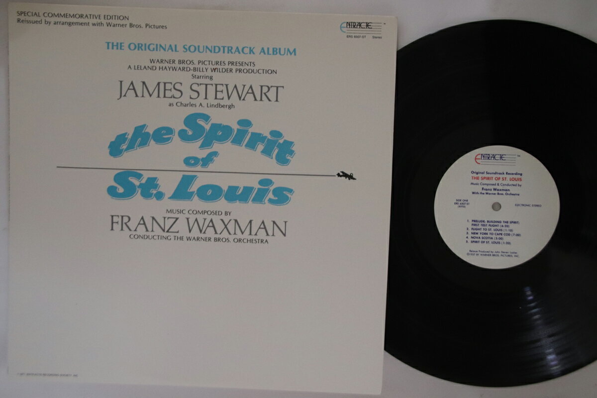 【中古】LP Ost, Franz Waxman Spirit Of St. ERS6507ST ENTRACTE RECORDING SOCIETY US /00260
