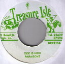 【中古】ジャマイカ7” Paragons Tide Is High DR2213 Treasure Isle /00080