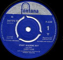 【中古】英7” Gary Lane Start Walking Boy 267175TF Fontana /00080