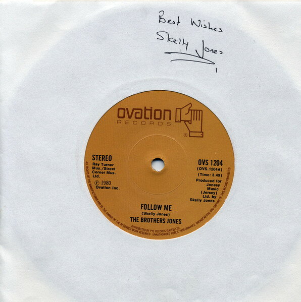 英7” Brothers Jones Follow Me OVS1204 Ovation Records /00080