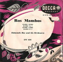 【中古】英7” Edmundo Ros & His Orchestra Ros Mambos DFE6045 Decca /00080