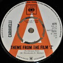 【中古】英7” Caravelli Theme From The Film Z 4275PROMO CBS /00080