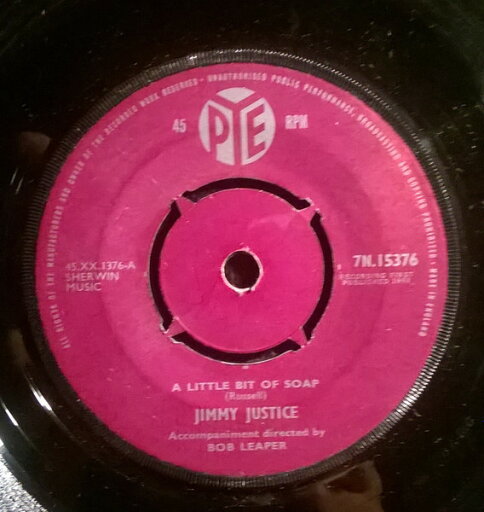 【中古】英7” Jimmy Justice A Little Bit Of Soap 7N15376 Pye Records /00080 【中古】英7” Jimmy Justice A Little Bit Of Soap 7N15376 Pye Records /00080
