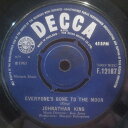 【中古】英7” Jonathan King Everyones Gone To The Moon F12187 Decca /00080