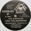 【中古】英10” Disciples Meet Rootsman Roadblock EP TEMEP007 Third Eye Music /00200(2)