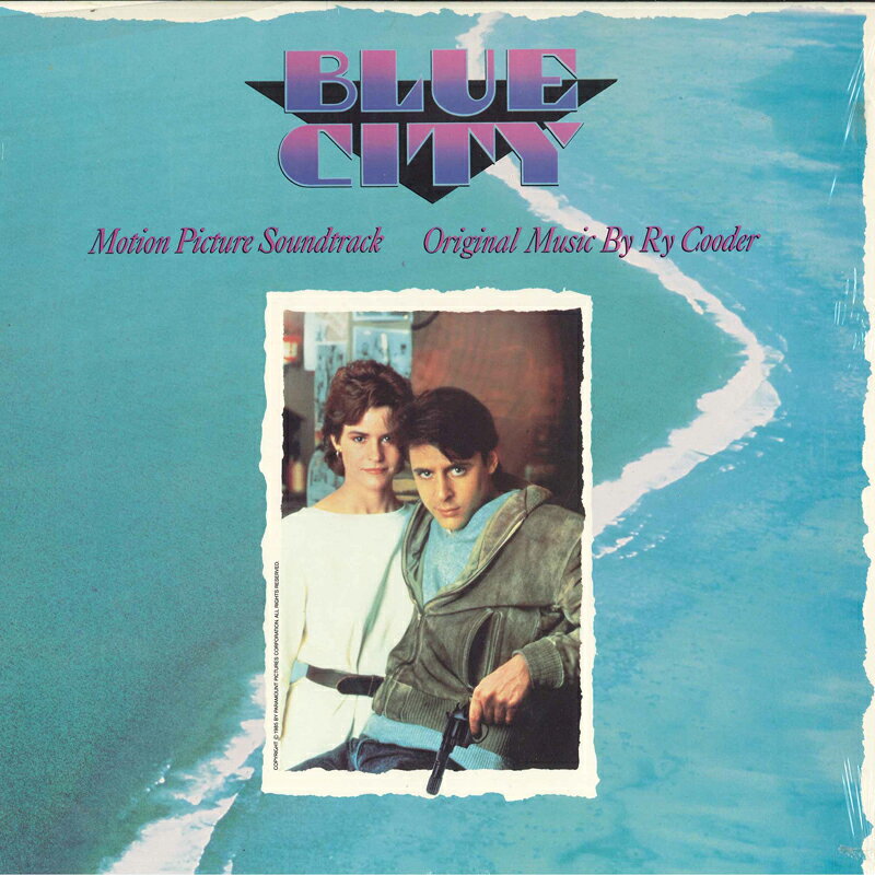 【中古】米LP Ry Cooder Blue City - Motion Picture Soundtrack 9253861 Warner Bros. Records /00260