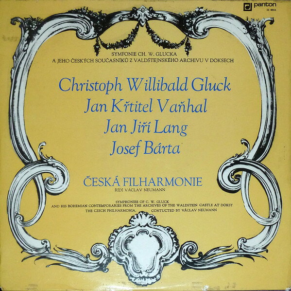 古典 - 【中古】LP Czech Philharmonic Orchestra Symfonie Ch. W. Glucka A Jeho eskych Sou asniku Z 110311 Panton 未開封 /00260