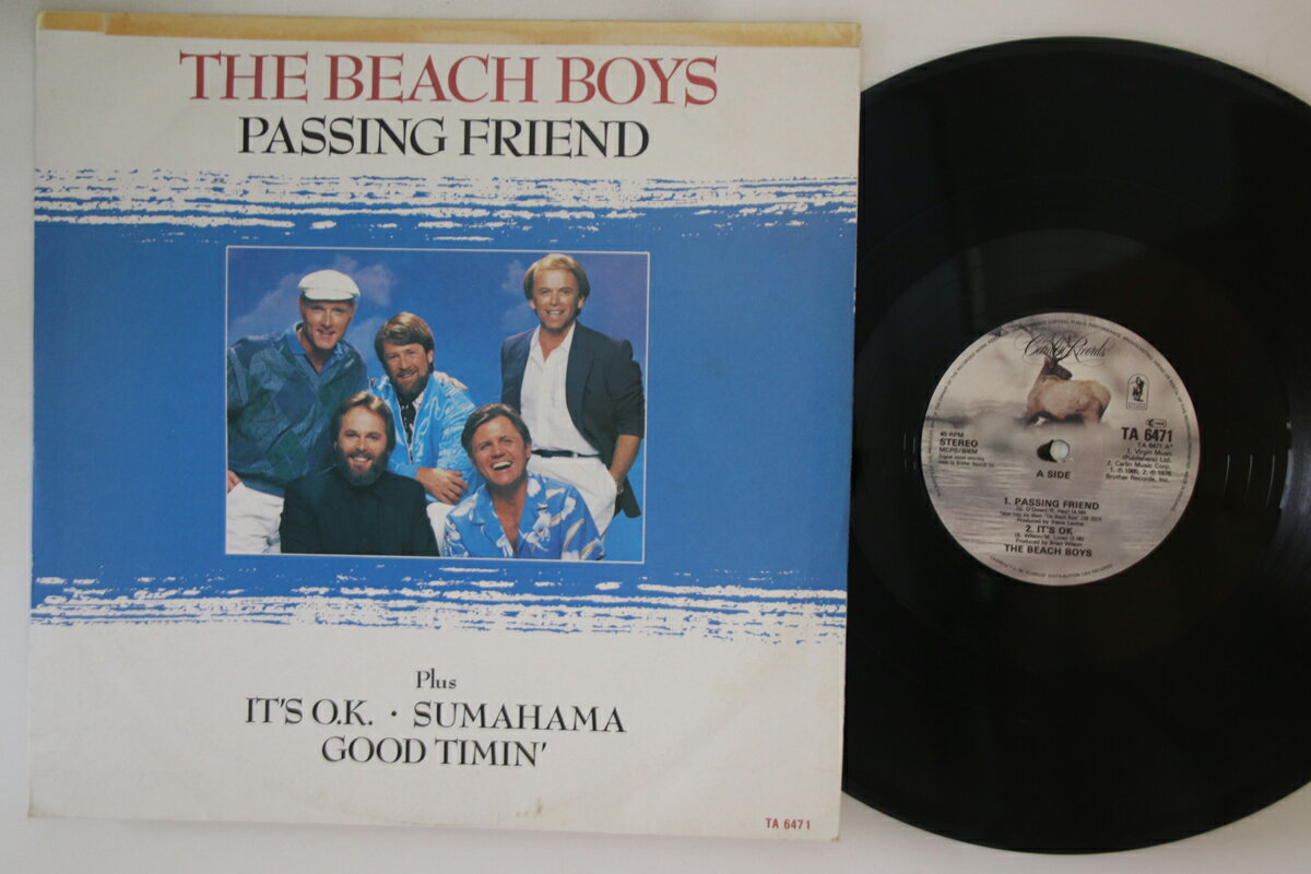 【中古】英LP Beach Boys Passing Friend TA6471 CARIBOU /00260