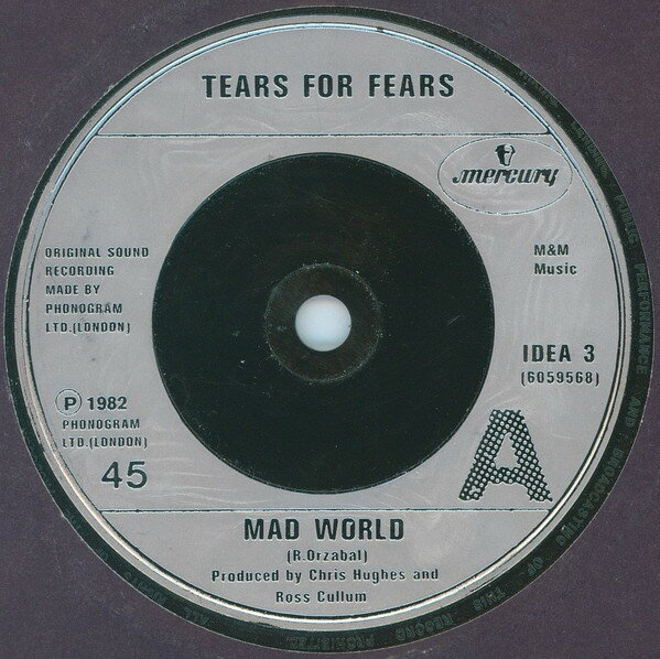 쥳ɥƥ ŷԾŹ㤨֡š۱7 Tears For Fears Mad World IDEA3 Mercury /00080פβǤʤ3,278ߤˤʤޤ
