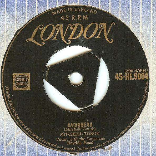・アーティスト Mitchell Torok ・タイトル Caribbean ・レーベル・型番 London Records 45HL8004 ・フォーマット 7インチレコード ・コンディション(盤) 良い (VG+) ・コンディション(ジャケット) プレインカバー（元ジャケット／カバー無し） ・コンディション(帯) オビなし ・特記事項 サンプル画像です。実際の商品の画像ではありません 商品写真はバーコード/カタログ番号に対応したサンプル画像ですので、お送りする商品の画像ではありません。帯やライナーなどの付属品は、特記事項に記載されている場合のみ含まれます。プロモやカラーレコードなどの仕様についても、該当する場合のみ特記事項に記載しています。 【ご購入前に必ずご確認ください】 ・本店サイト(www.recordcity.jp)とは価格、送料が違います ・本店サイト、その他支店のオーダーとは同梱発送できません ・注文確定後に別の注文を頂いた場合、注文同士の同梱は致しかねます。 ・別倉庫から発送しているため、店頭受け渡しは対応しておりません ・一部商品は他の通販サイトでも販売しているため、ご注文のタイミングによっては商品のご用意ができない場合がございます。 ・土日祝日はお休みです 金曜・祝前日9時以降のご連絡またはご入金は、返答または発送が週明け・祝日明けに順次対応となります。 ・ご購入後のキャンセル不可 ご購入後のキャンセルはいかなる理由においてもお受けできません。ご了承の上、ご購入くださいませ。 ・日本郵便(ゆうパック/ゆうメール)によるお届けになります。 ・中古品であることをご理解ください 当ストアでは中古商品を主に販売しております。中古品であることをご理解の上ご購入ください。また、一部商品はRecordCityオンラインストアで試聴可能です。 ・返品について お客様のご都合による返品は一切承っておりません。 表記の内容と実際の商品に相違がある場合、また針飛び等で返品・返金をご希望される場合は、商品の到着後1週間以内にご連絡ください。商品の返送をこちらで確認後、キャンセル・返金を行います。 コンディションVG以下の商品は返品できません。プレイに影響のない表面のこすれ傷、プレス起因のノイズ盤は返品の対象外です。 【コンディション表記】 ・ほぼ新品(M-)(Like New) 完全な新品。未使用。当店ではほぼ使用しません ・非常に良い(EX)(Excellent) 中古盤として美品な状態。わずかな経年を感じるものの傷みを感じさせない、当店基準で最高の状態 ・良い(VG+)(Very Good Plus) 丁寧に扱われた中古品で、軽い使用感がみられる。 ・可(VG)(Acceptable) 使い込まれた中古品で、「良い」よりもさらに使用感がみられる。 ・悪い(VG-)(Bad) 状態が悪いアイテム。使用の保障はなく、再生不可、針飛び、目立つノイズがあるかもしれない。状態によるクレーム不可。返品不可。 ・非常に悪い(G)(Very Bad) 「悪い」よりさらに状態が悪いアイテム。使用の保障はなく、再生不可、針飛び、目立つノイズがあるかもしれない。状態によるクレーム不可。返品不可。 ・ジャンク(Fair)(Junk/Fair) 割れている、反っている、水ダメージがある、カビ、ジャケットが分離している、ひどい書き込み、ひどい擦れなど最低の状態。使用の保障はなく、再生不可、針飛び、目立つノイズがあるかもしれない。状態によるクレーム不可。返品不可。 ・ジャンク(Poor)(Junk/Poor) 割れている、反っている、水ダメージがある、カビ、ジャケットが分離している、ひどい書き込み、ひどい擦れなど最低の状態。使用の保障はなく、再生不可、針飛び、目立つノイズがあるかもしれない。状態によるクレーム不可。返品不可。