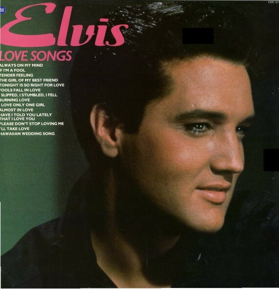 【中古】英LP Elvis Presley Love Songs CDS1211 Camden /00260