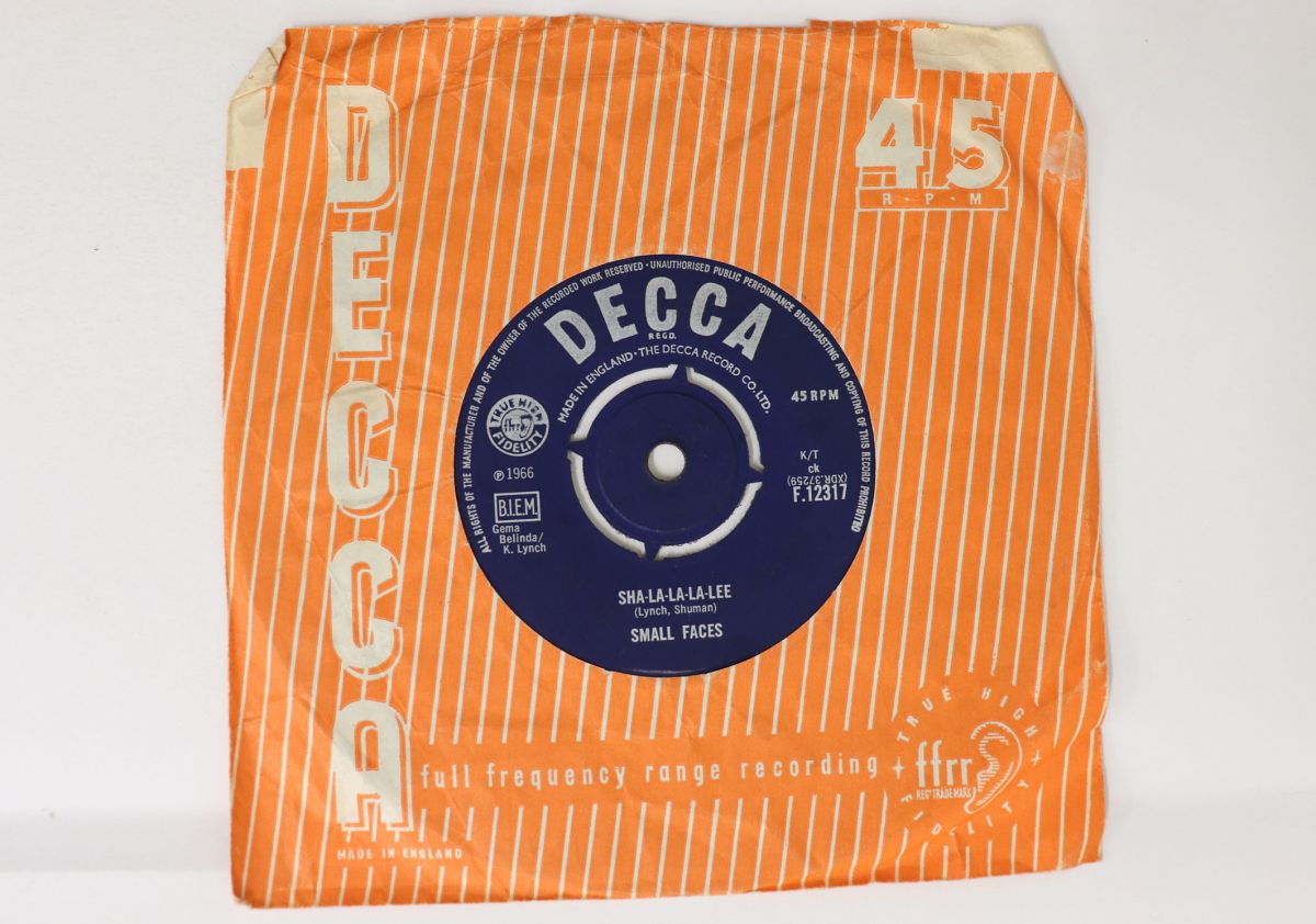 【中古】英7” Small Faces Sha-La-La-La-Lee F12317 Decca /00080