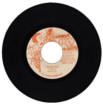 【中古】ジャマイカ7” Scotty, The Ring Craft Posse Bless You NONE Mister Tipsy /00080