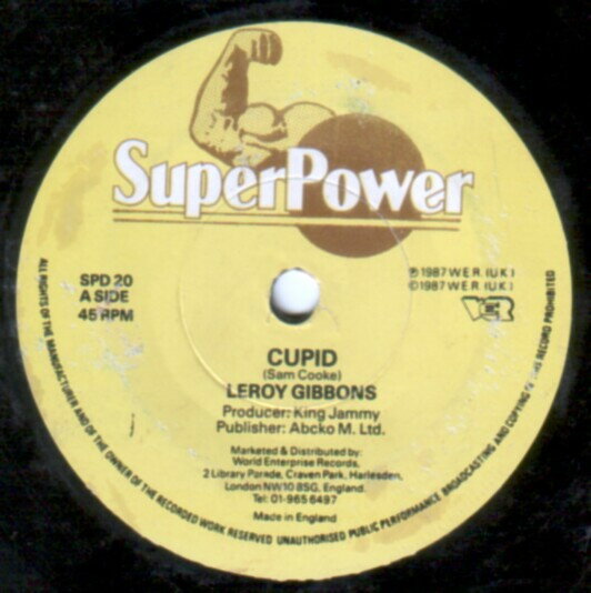 楽天レコードシティ 楽天市場店【中古】ジャマイカ7” Leroy Gibbons / Super Power Al Cupid / Zoom SPD20 Super Power /00080