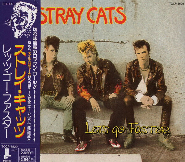 CD Stray Cats Lets Go Faster TOCP6520 TOSHIBA /00110
