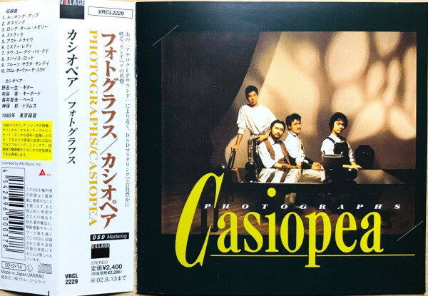 CD カシオペア PHOTOGRAPHS VRCL2229 VILLAGE 未開封 /00110