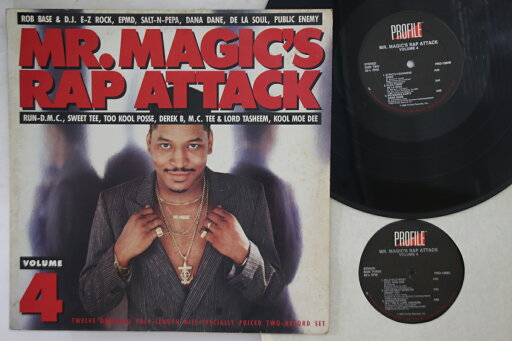 【中古】2LP Mr. Magic Mr. Magics Rap Attack Volume 4 PRO1268DJ Profile Records US /00520 【中古】2LP Mr. Magic Mr. Magics Rap Attack Volume 4 PRO1268DJ Profile Records US /00520