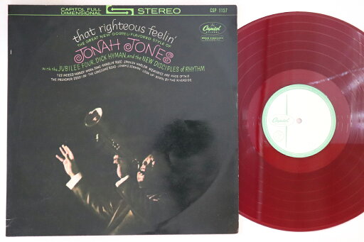 【中古】LP Jonah Jones That Righteous Feelin CSP1157PROMO CAPITOL プロモ /00260 【中古】LP Jonah Jones That Righteous Feelin CSP1157PROMO CAPITOL プロモ /00260