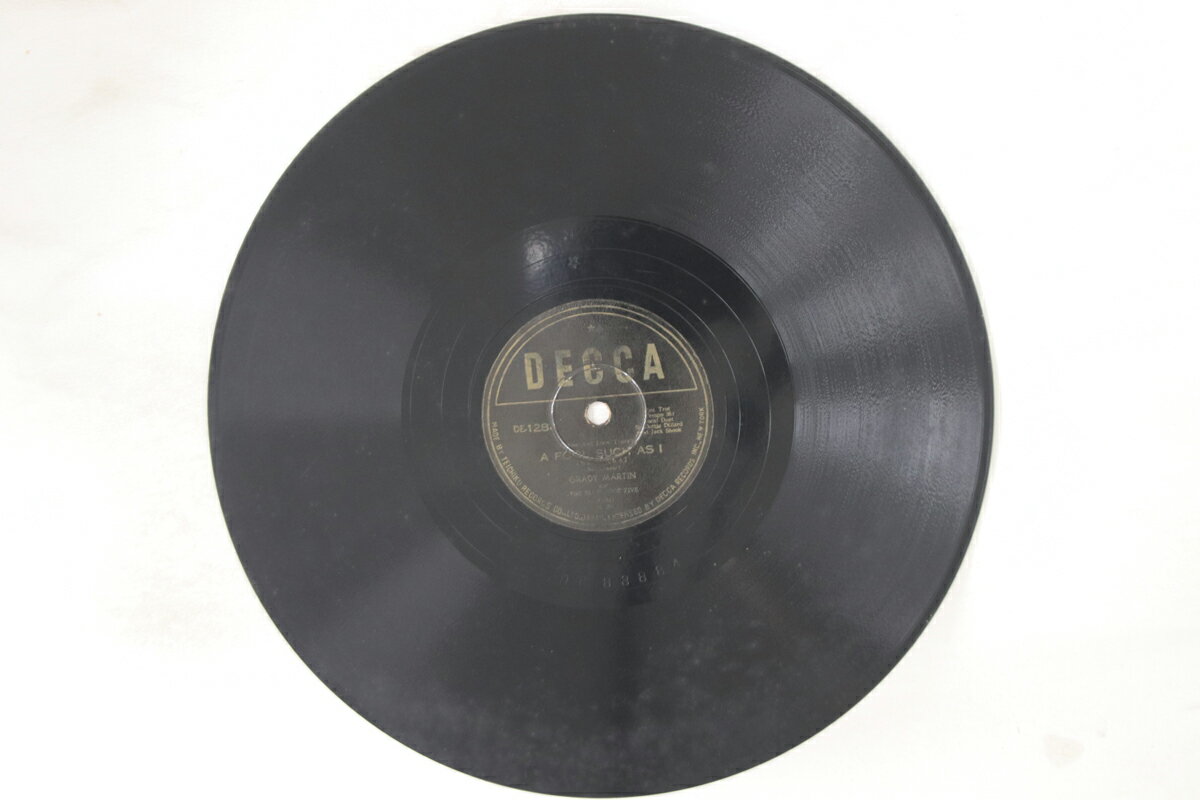 【中古】78RPM/SP Grady Martin Side By Side / A Fool Such As I DE128 DECCA /00500
