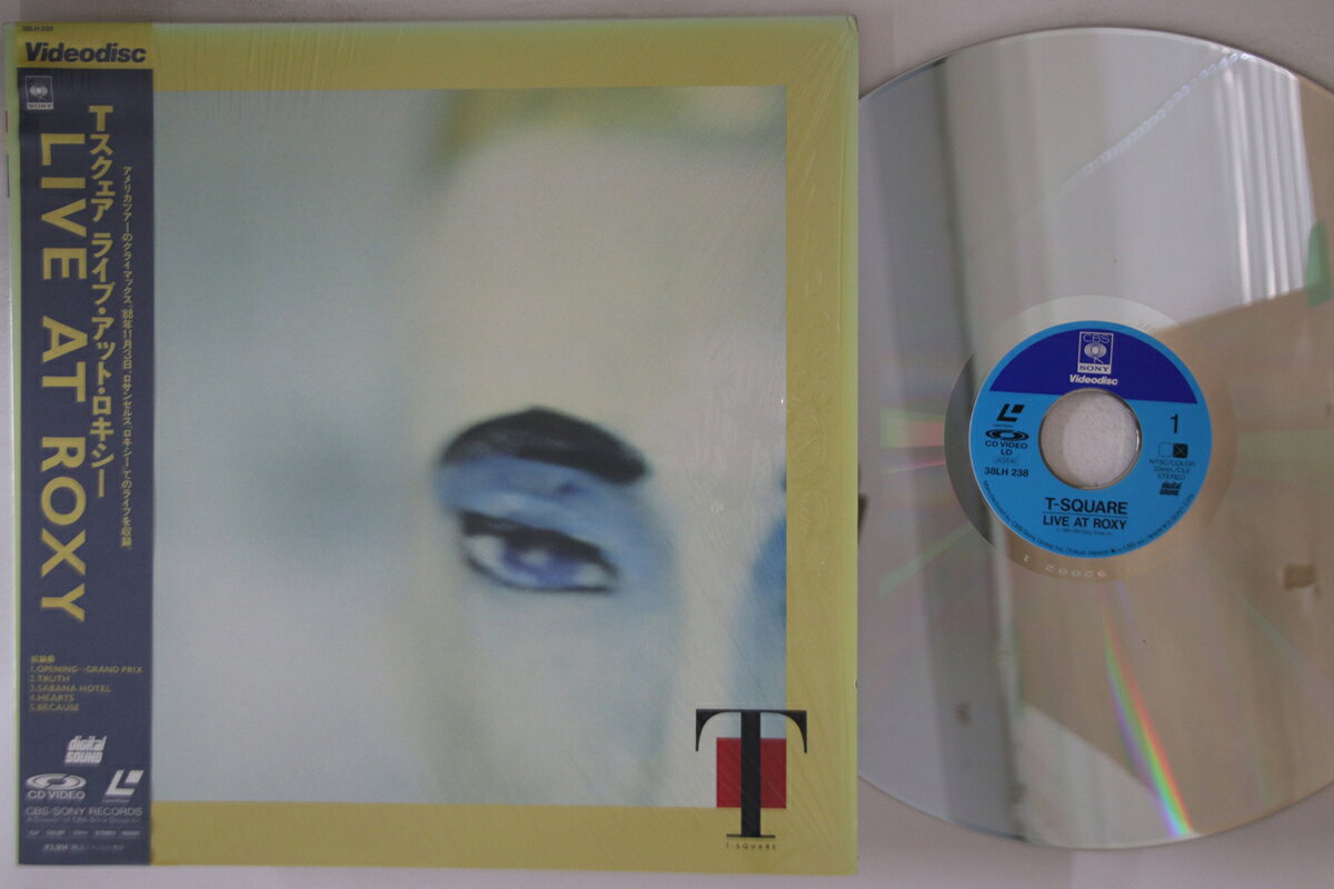 【中古】LASERDISC T Square Live At Roxy 38LH238 CBS SONY /00600