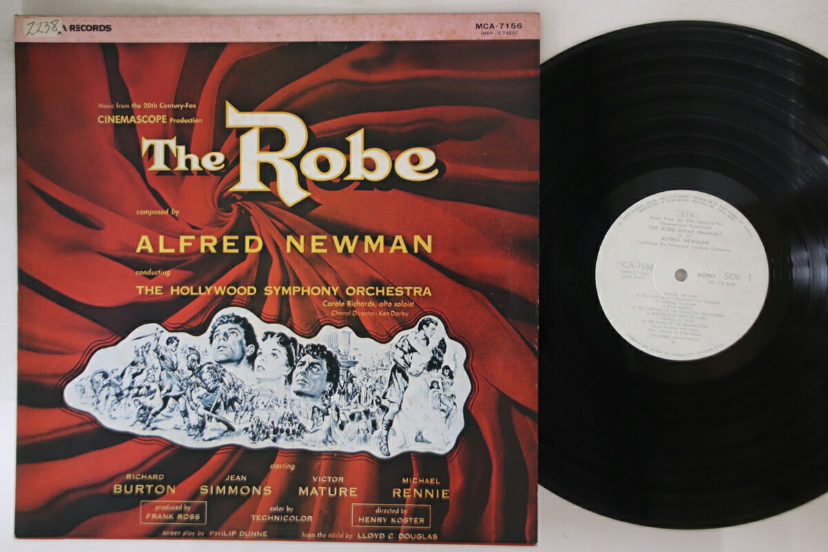 【中古】LP Ost, Alfred Newman 聖衣 Robe MCA7156PROMO MCA プロモ /00260