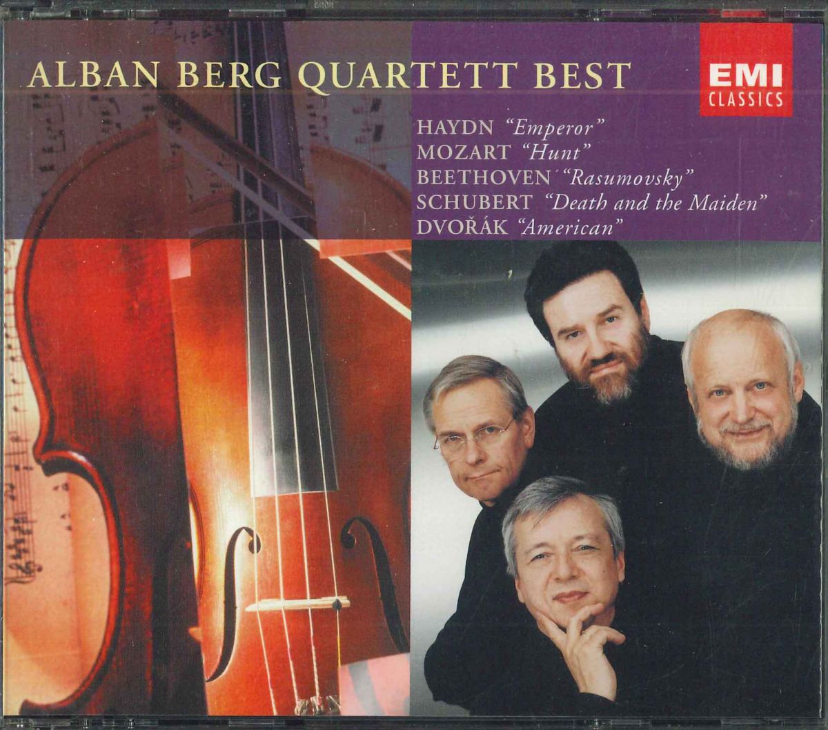 ・アーティスト Alban Berg Quartett ・タイトル Alban Berg Quartett Best ・レーベル・型番 EMI CLASSICS FECC415178 ・フォーマット CD ・コンディション(盤) 非常に良い(EX) ・コンディション(ジャケット) 非常に良い(EX) ・コンディション(帯) オビなし ・特記事項 サンプル画像です。実際の商品の画像ではありません 商品写真はバーコード/カタログ番号に対応したサンプル画像ですので、お送りする商品の画像ではありません。帯やライナーなどの付属品は、特記事項に記載されている場合のみ含まれます。プロモやカラーレコードなどの仕様についても、該当する場合のみ特記事項に記載しています。 【ご購入前に必ずご確認ください】 ・本店サイト(www.recordcity.jp)とは価格、送料が違います ・本店サイト、その他支店のオーダーとは同梱発送できません ・注文確定後に別の注文を頂いた場合、注文同士の同梱は致しかねます。 ・別倉庫から発送しているため、店頭受け渡しは対応しておりません ・一部商品は他の通販サイトでも販売しているため、ご注文のタイミングによっては商品のご用意ができない場合がございます。 ・土日祝日はお休みです 金曜・祝前日9時以降のご連絡またはご入金は、返答または発送が週明け・祝日明けに順次対応となります。 ・ご購入後のキャンセル不可 ご購入後のキャンセルはいかなる理由においてもお受けできません。ご了承の上、ご購入くださいませ。 ・日本郵便(ゆうパック/ゆうメール)によるお届けになります。 ・中古品であることをご理解ください 当ストアでは中古商品を主に販売しております。中古品であることをご理解の上ご購入ください。また、一部商品はRecordCityオンラインストアで試聴可能です。 ・返品について お客様のご都合による返品は一切承っておりません。 表記の内容と実際の商品に相違がある場合、また針飛び等で返品・返金をご希望される場合は、商品の到着後1週間以内にご連絡ください。商品の返送をこちらで確認後、キャンセル・返金を行います。 コンディションVG以下の商品は返品できません。プレイに影響のない表面のこすれ傷、プレス起因のノイズ盤は返品の対象外です。 【コンディション表記】 ・ほぼ新品(M-)(Like New) 完全な新品。未使用。当店ではほぼ使用しません ・非常に良い(EX)(Excellent) 中古盤として美品な状態。わずかな経年を感じるものの傷みを感じさせない、当店基準で最高の状態 ・良い(VG+)(Very Good Plus) 丁寧に扱われた中古品で、軽い使用感がみられる。 ・可(VG)(Acceptable) 使い込まれた中古品で、「良い」よりもさらに使用感がみられる。 ・悪い(VG-)(Bad) 状態が悪いアイテム。使用の保障はなく、再生不可、針飛び、目立つノイズがあるかもしれない。状態によるクレーム不可。返品不可。 ・非常に悪い(G)(Very Bad) 「悪い」よりさらに状態が悪いアイテム。使用の保障はなく、再生不可、針飛び、目立つノイズがあるかもしれない。状態によるクレーム不可。返品不可。 ・ジャンク(Fair)(Junk/Fair) 割れている、反っている、水ダメージがある、カビ、ジャケットが分離している、ひどい書き込み、ひどい擦れなど最低の状態。使用の保障はなく、再生不可、針飛び、目立つノイズがあるかもしれない。状態によるクレーム不可。返品不可。 ・ジャンク(Poor)(Junk/Poor) 割れている、反っている、水ダメージがある、カビ、ジャケットが分離している、ひどい書き込み、ひどい擦れなど最低の状態。使用の保障はなく、再生不可、針飛び、目立つノイズがあるかもしれない。状態によるクレーム不可。返品不可。