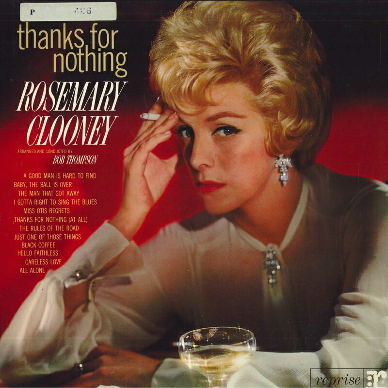 【中古】LP Rosemary Clooney Thanks For Nothing P6158R REPRISE /00260