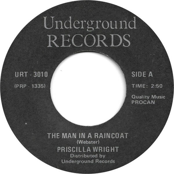 【中古】加7” Willapus Wallapus / Priscilla To Jone / The Man In A Raincoat URT3010 UNDERGROUND /..