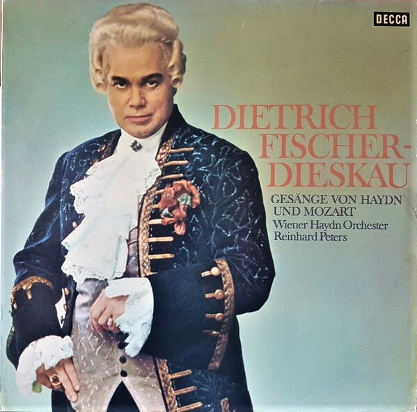 【中古】独LP Dietrich Fischer-Dieskau , Wie Gesange Von Haydn Und Mozart SXL21214 Decca /00260