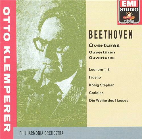 CD Otto Klemperer, Philharmonia O Beethoven Overtures CDZ4795292 ANGEL /00110