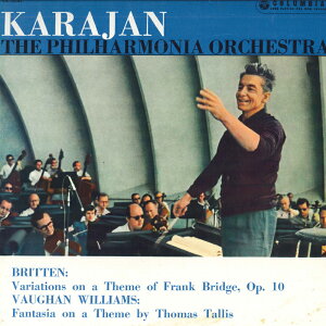 【中古】LP Herbert Von Karajan ブリテン : フランク・ブリッジの主題による変奏曲とフ OL3241 COLUMBIA /00260