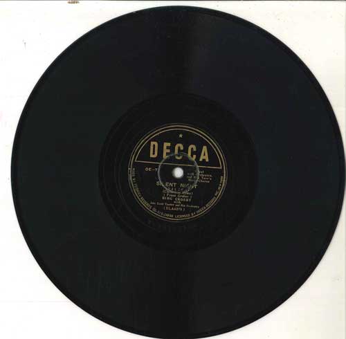【中古】78RPM/SP Bing Crosby Ave Maria / Silent Night DS71 DECCA /00500