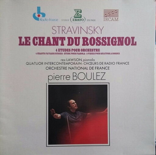 【中古】LP Quatuor intercontemporain, Ch? Stravinsky, Le Chant du Rossignol STU71428 ERATO /00260 【中古】LP Quatuor intercontemporain, Ch? Stravinsky, Le Chant du Rossignol STU71428 ERATO /00260